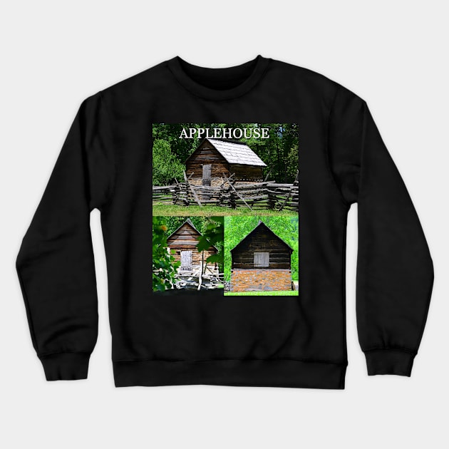 Apple House 1900s Crewneck Sweatshirt by dltphoto